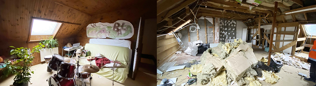 rénovation de combles perdus dans le 78
