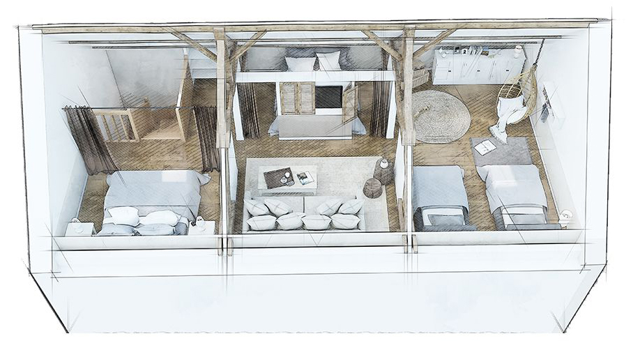 plans de combles aménagés