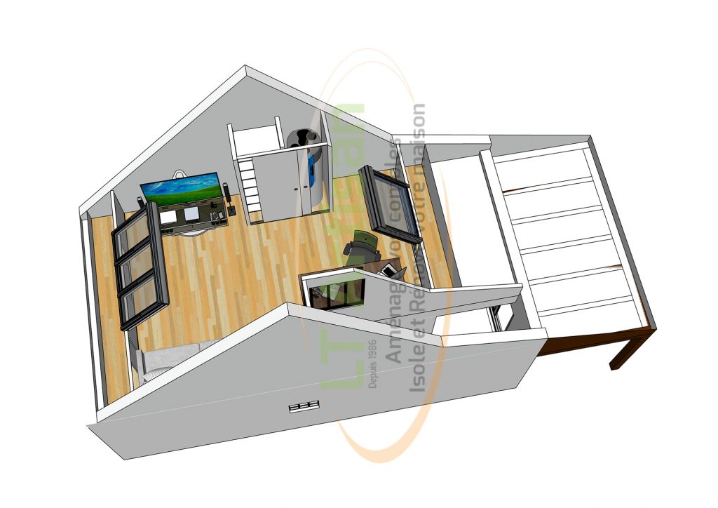 aménagement de combles perdus 78