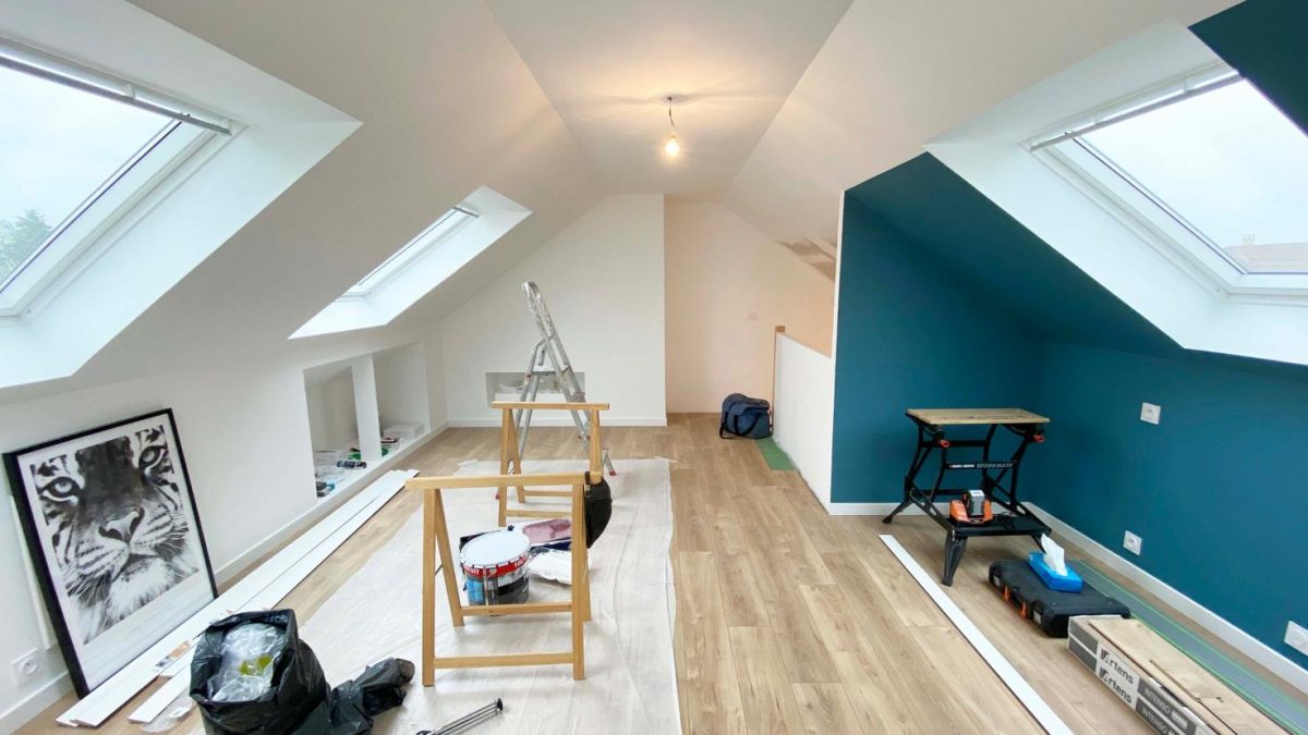amenagements-de-combles déclaration de travaux ou permis de construire pour votre aménagement de combles ?